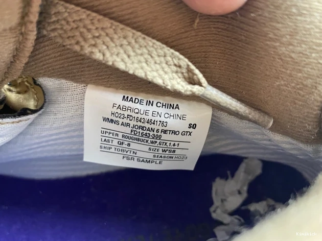 Popular Brown WMNS Jordan 578 Air FD1643- Gore-Tex 6 Kelp 0520